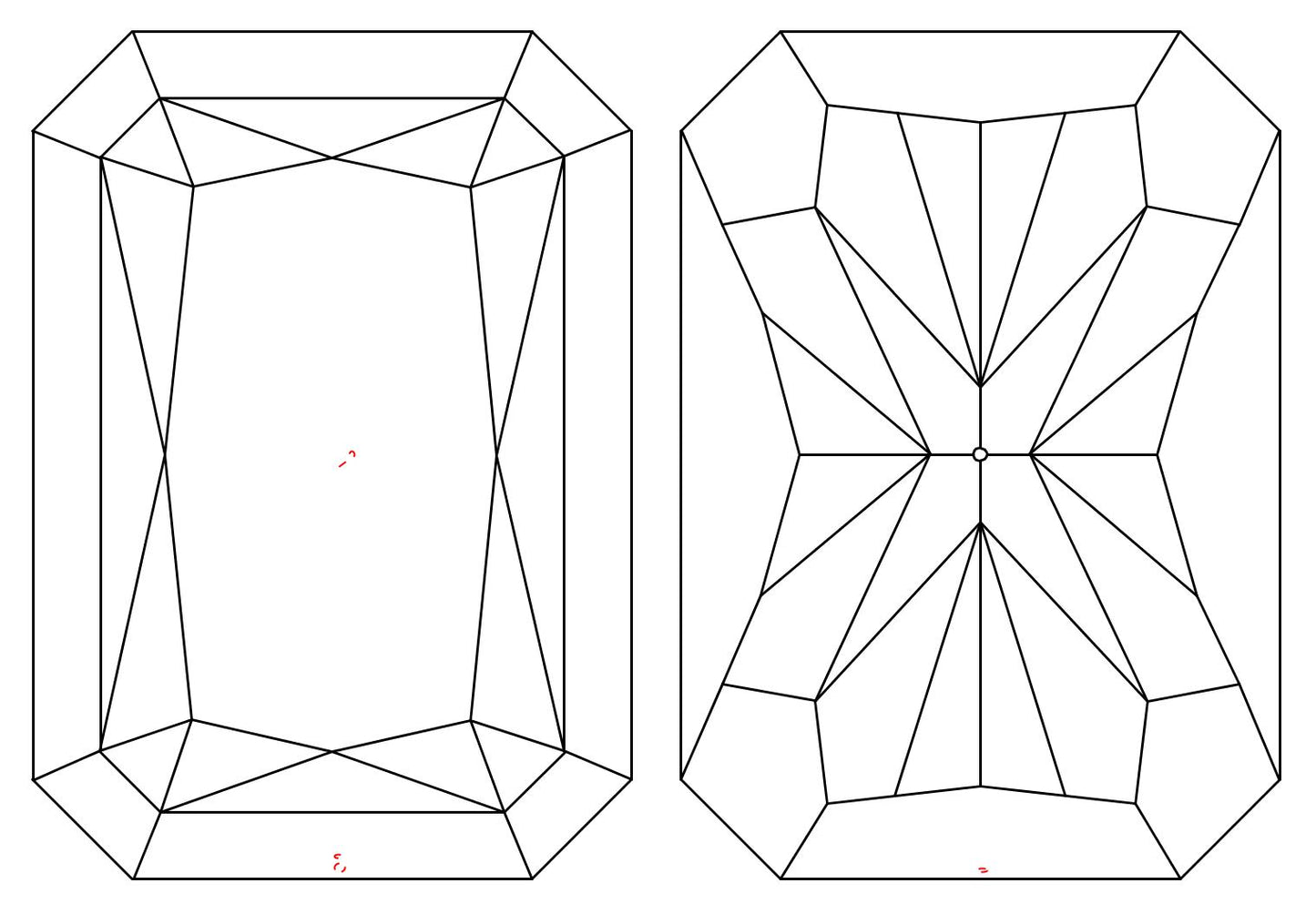 GIA 1 I-VVS2 Radiant Diamond