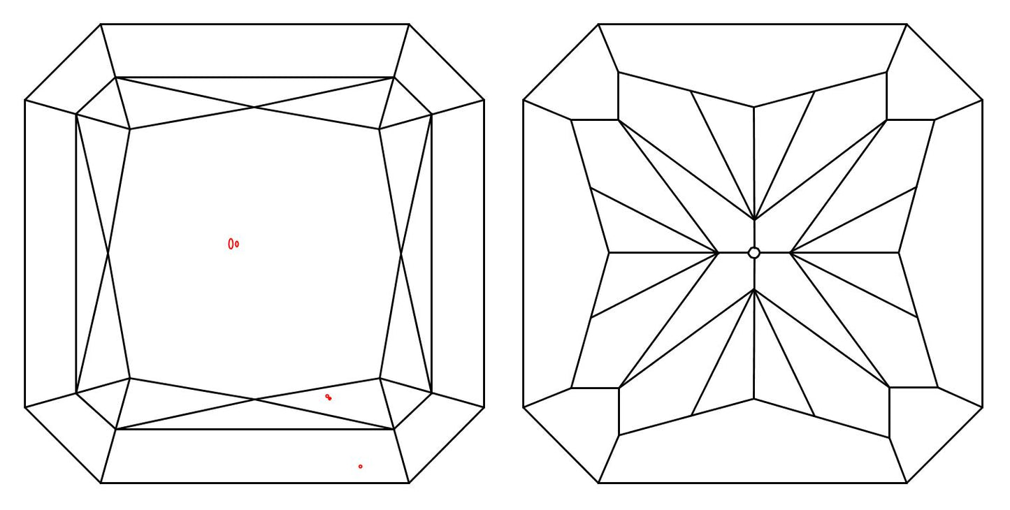 GIA 1.01 G-VS1 Radiant Diamond