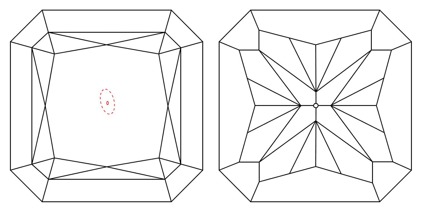 GIA 1.01 K-VS1 Radiant Diamond