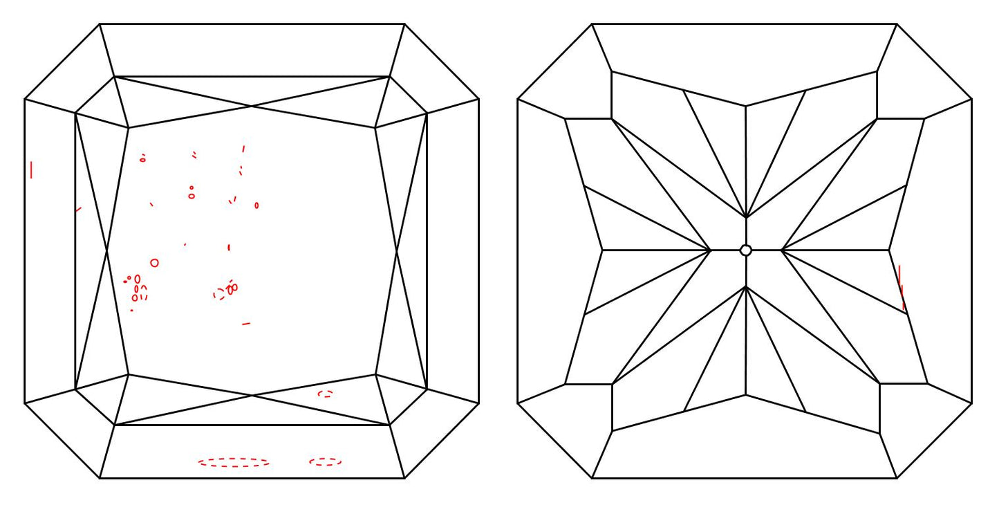 GIA 1.02 F-VS2 Radiant Diamond