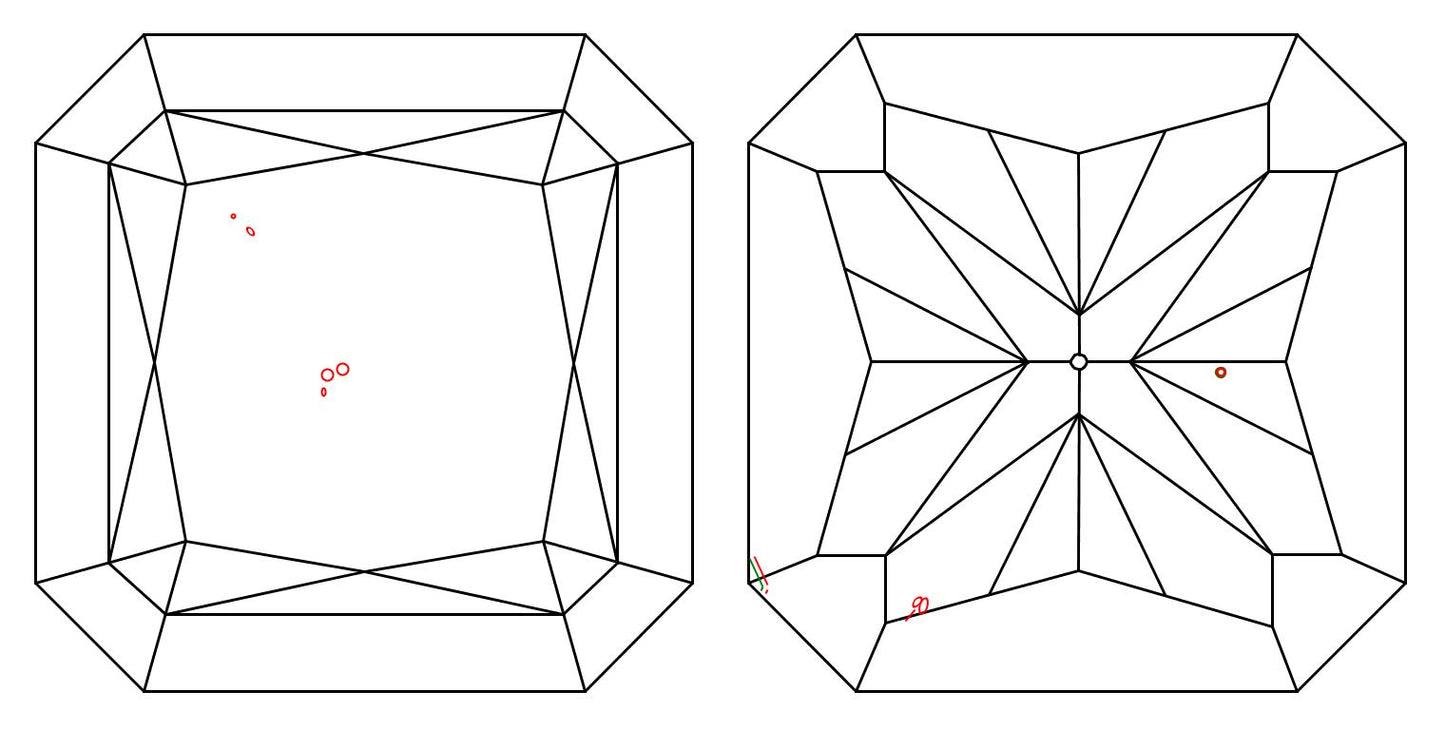 GIA 1.01 I-VS2 Radiant Diamond