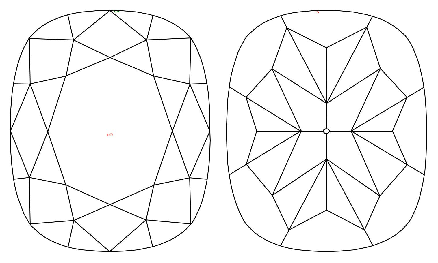 GIA 1.01 E-VVS2 Cushion Diamond