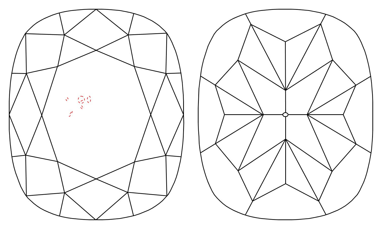 GIA 1.05 F-VS2 Cushion Diamond