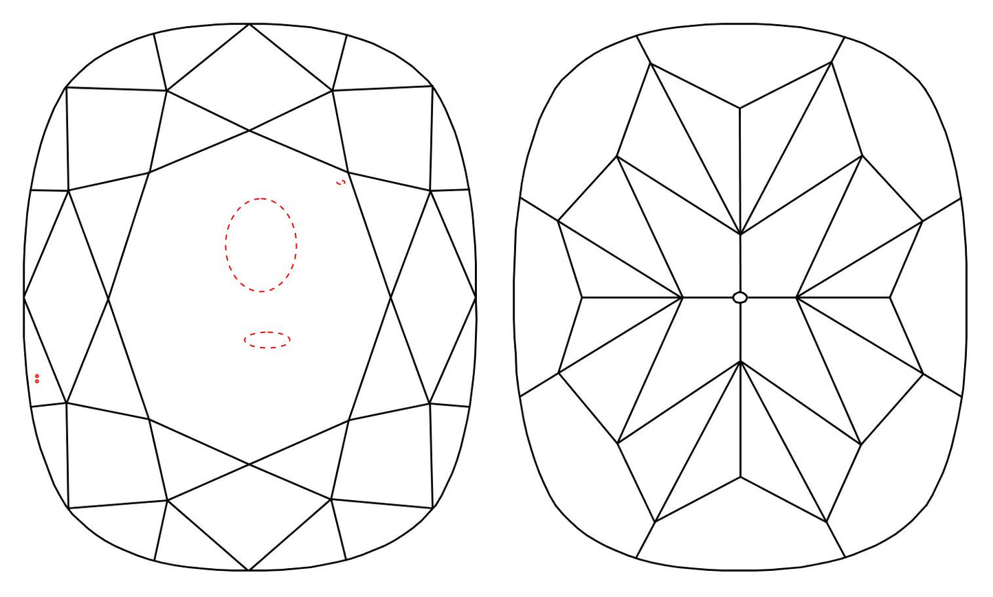 GIA 1.06 E-VS1 Cushion Diamond