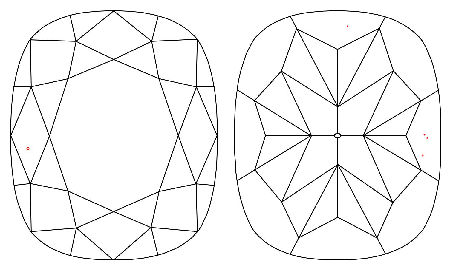 GIA 1.12 I-VS1 Cushion Diamond