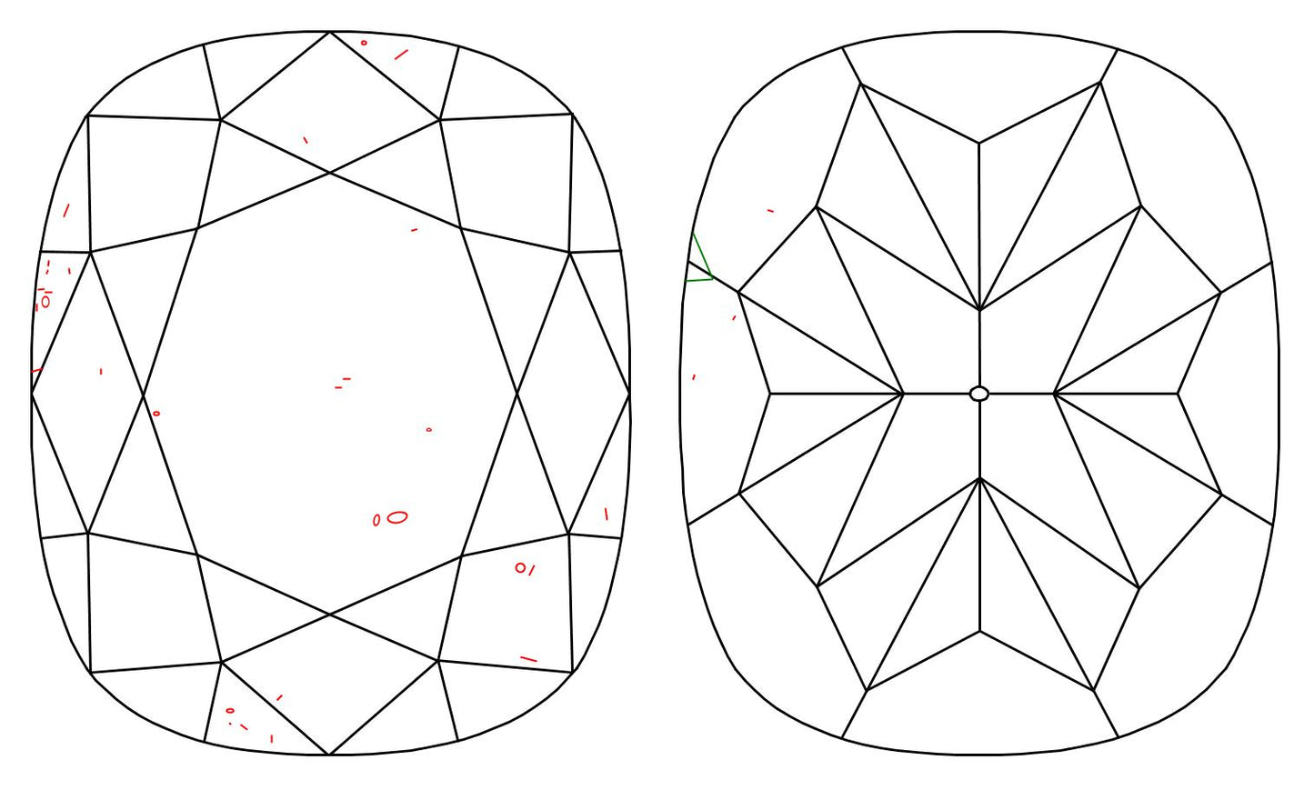 GIA 1.01 D-VS2 Cushion Diamond