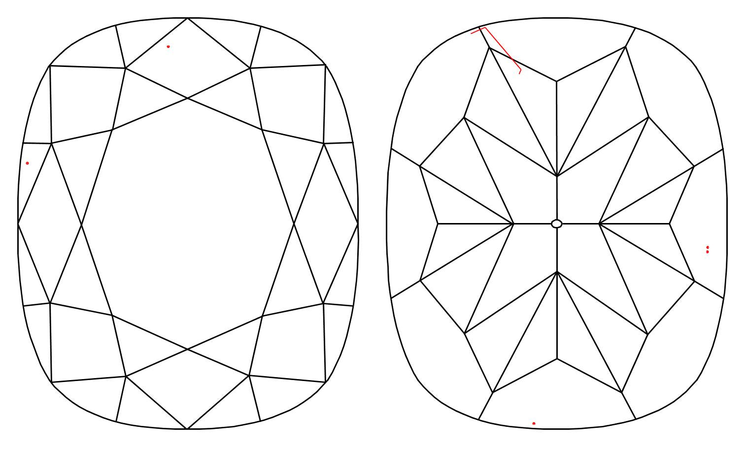 GIA 1.01 F-SI1 Cushion Diamond