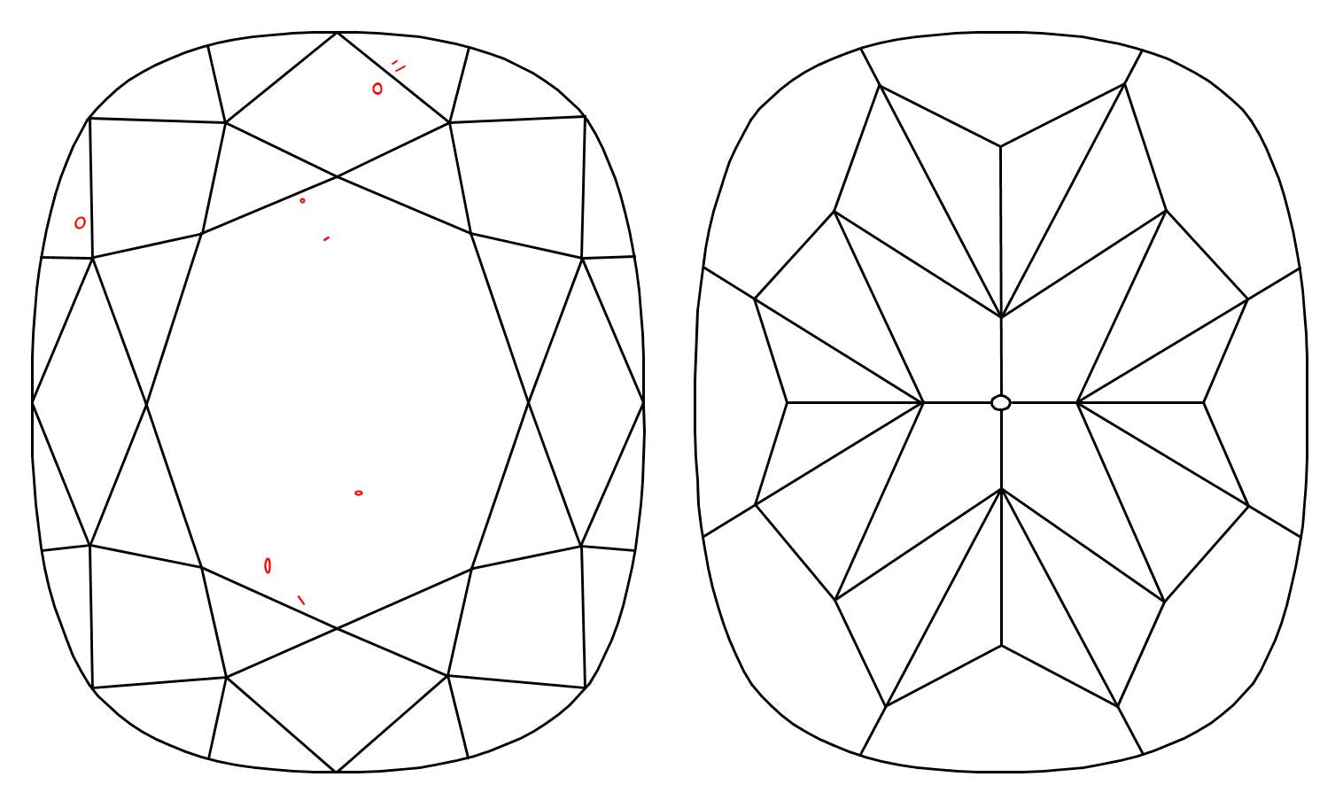 GIA 1.05 D-VS1 Cushion Diamond