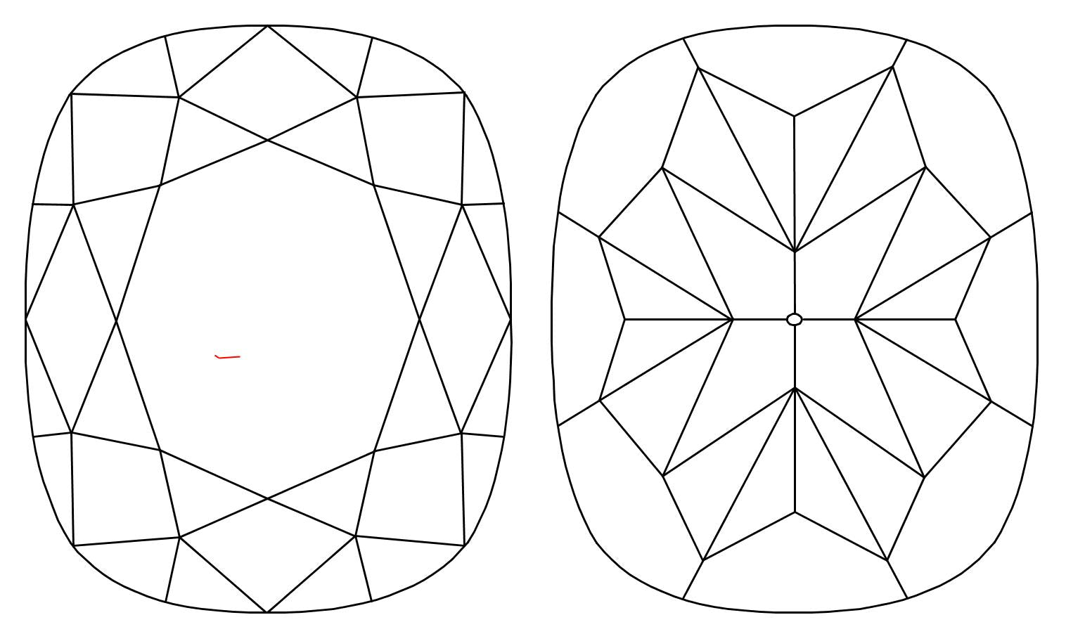 GIA 1.06 F-VS1 Cushion Diamond