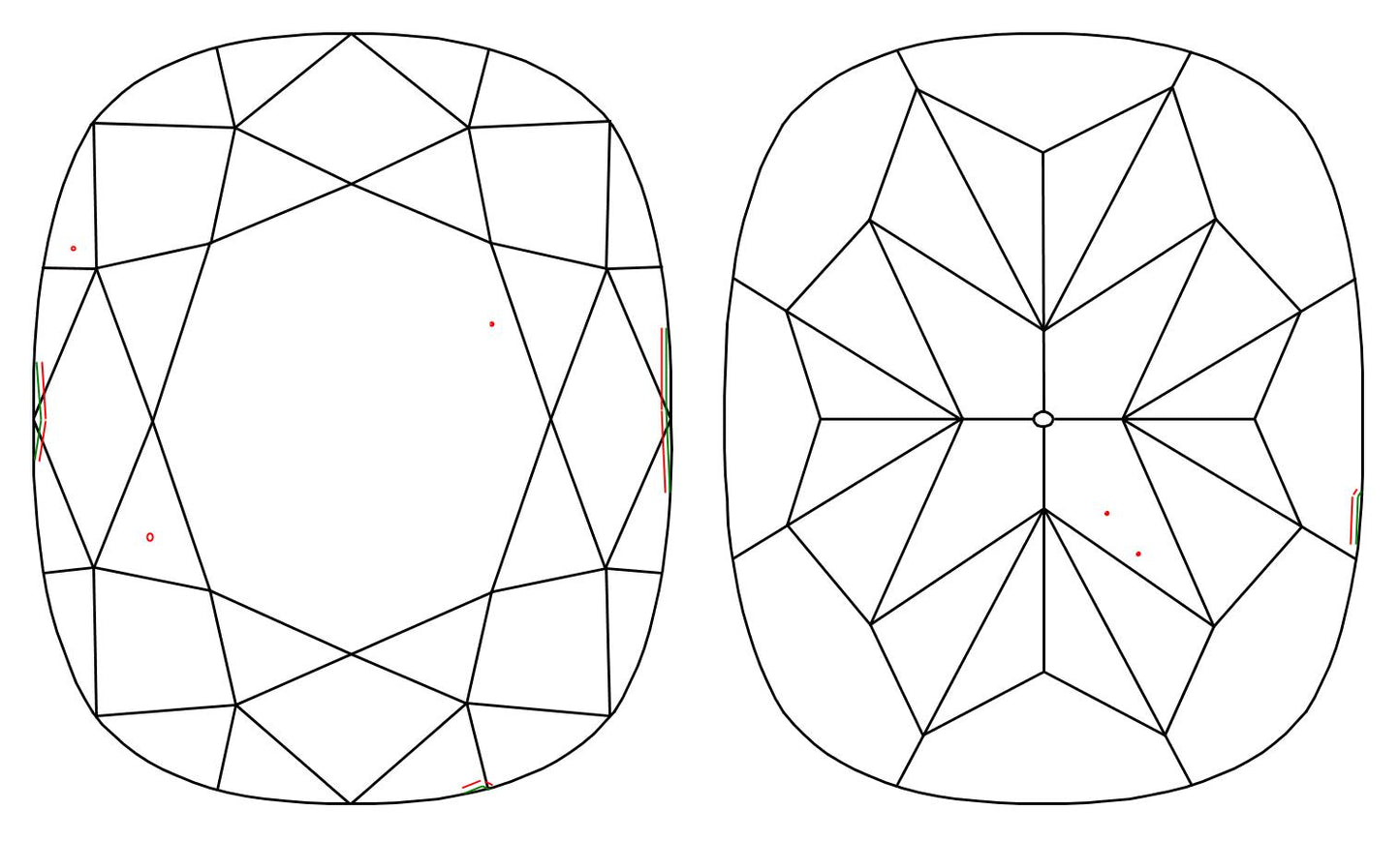 GIA 1.02 D-VS1 Cushion Diamond