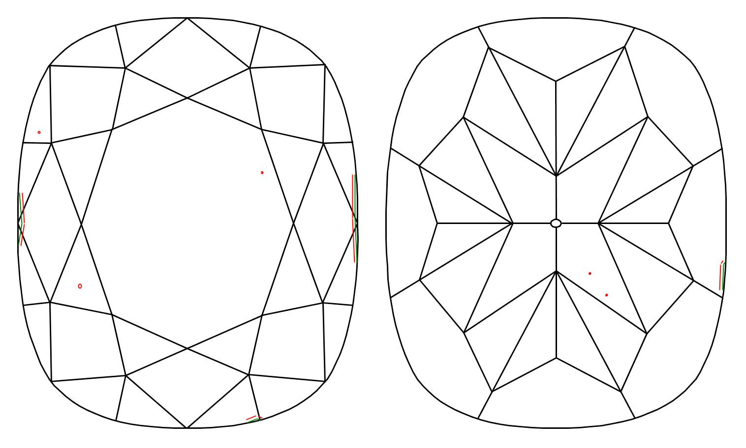 GIA 1.02 D-VS1 Cushion Diamond