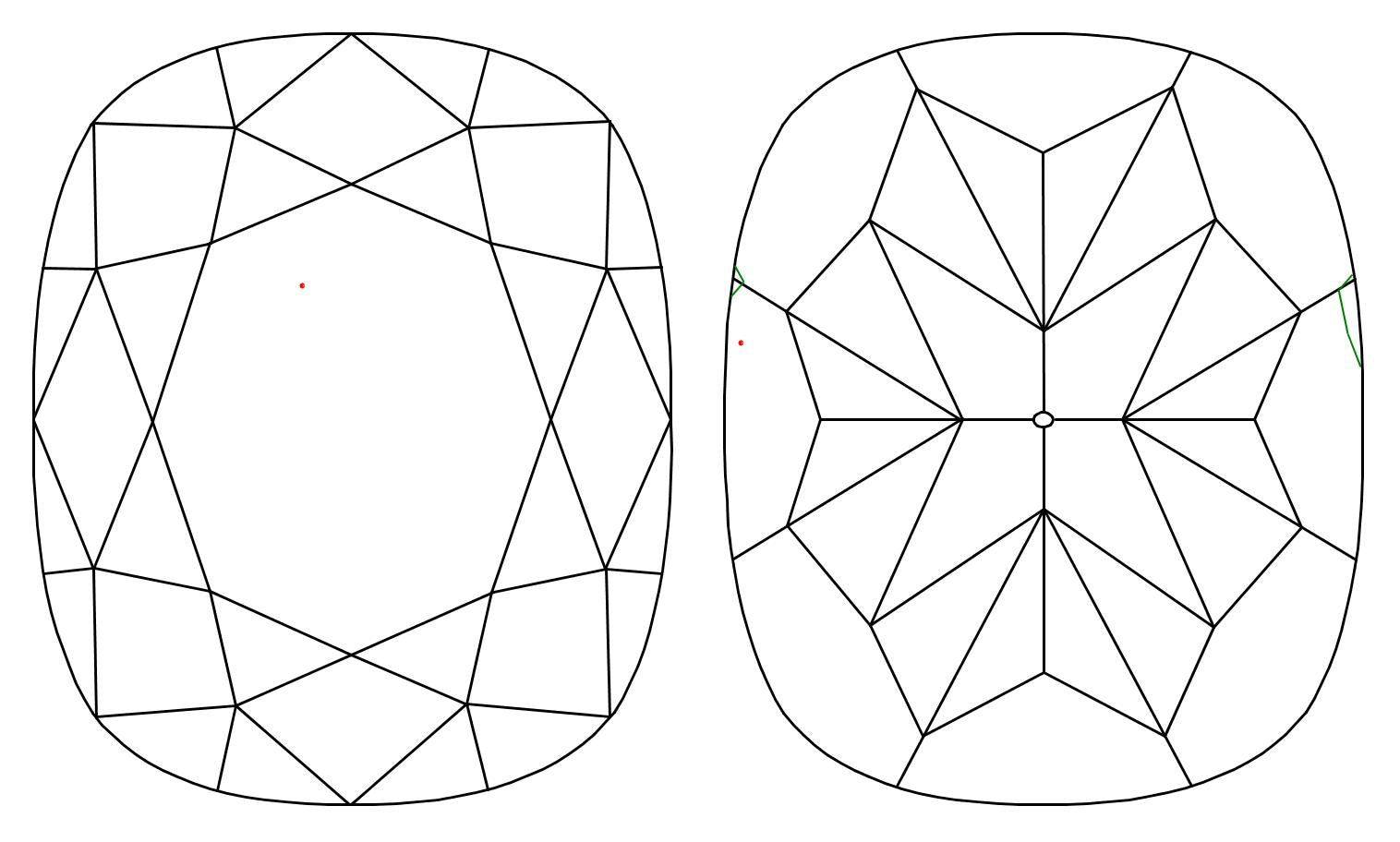 GIA 1.01 F-VVS2 Cushion Diamond