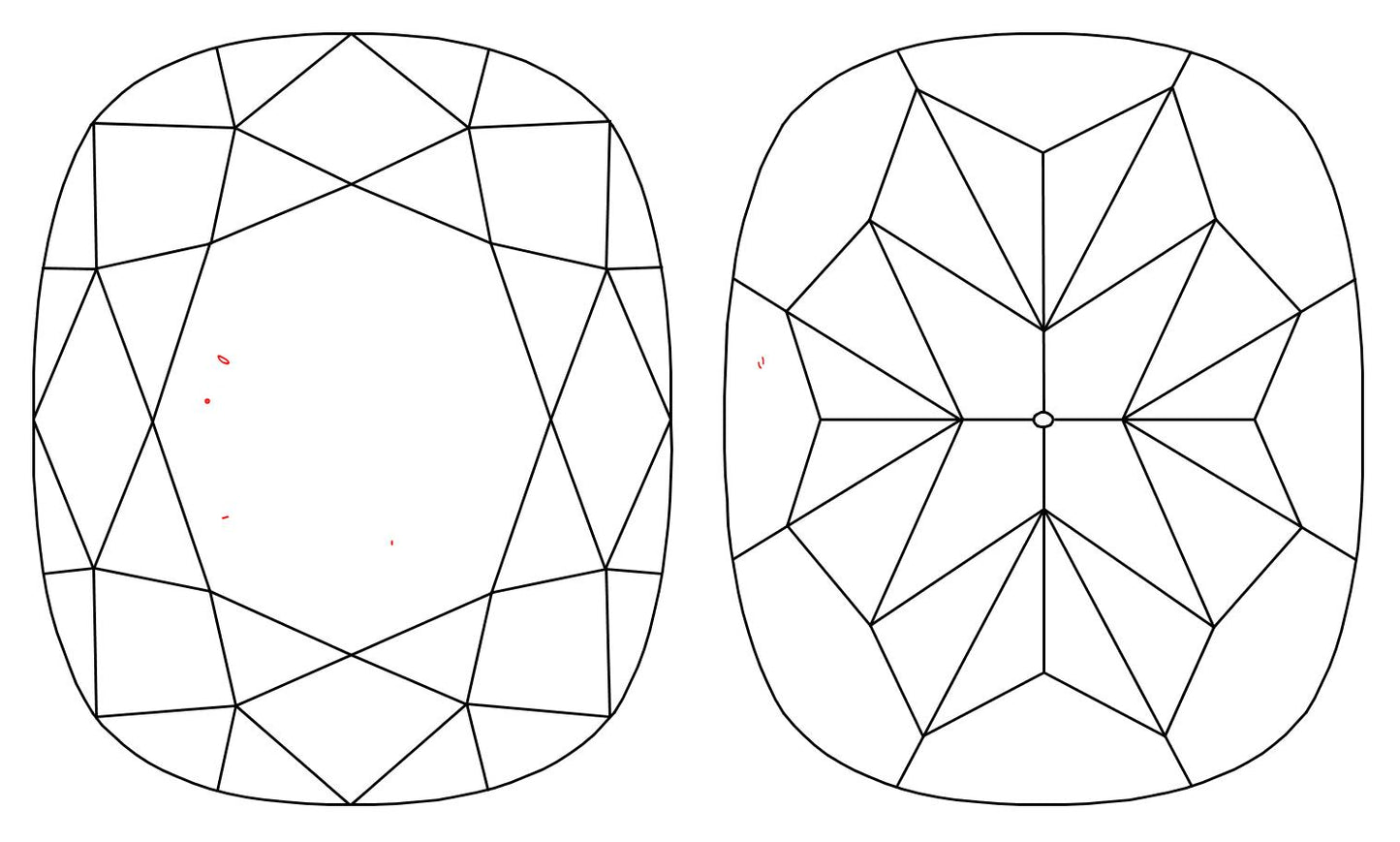 GIA 1 D-VS1 Cushion Diamond