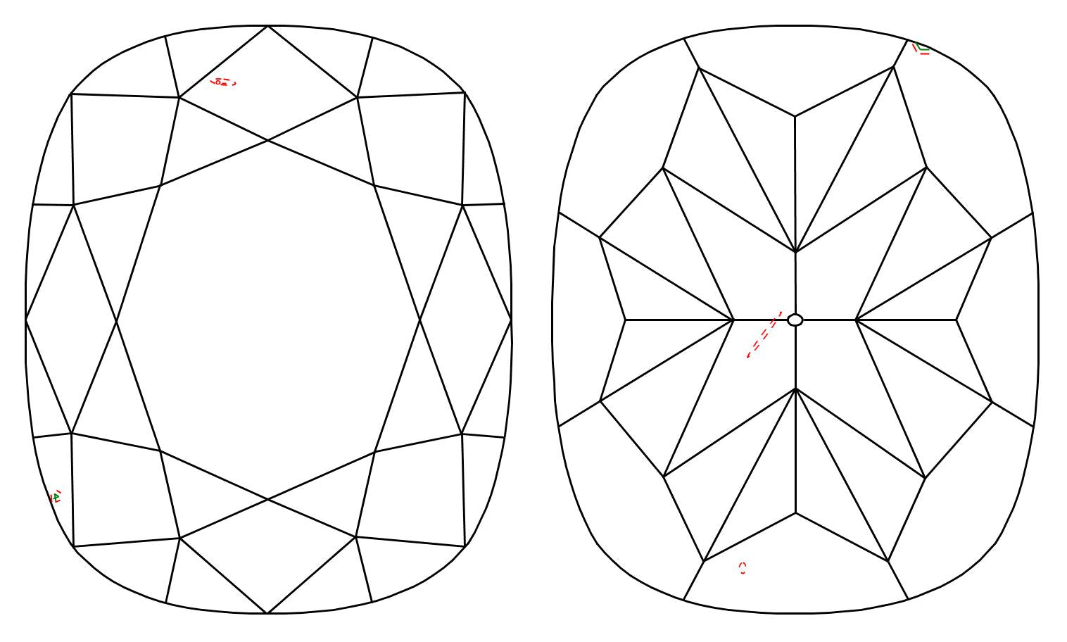 GIA 1.01 E-VS1 Cushion Diamond