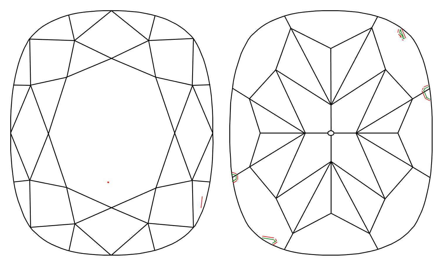 GIA 1.02 J-VS1 Cushion Diamond
