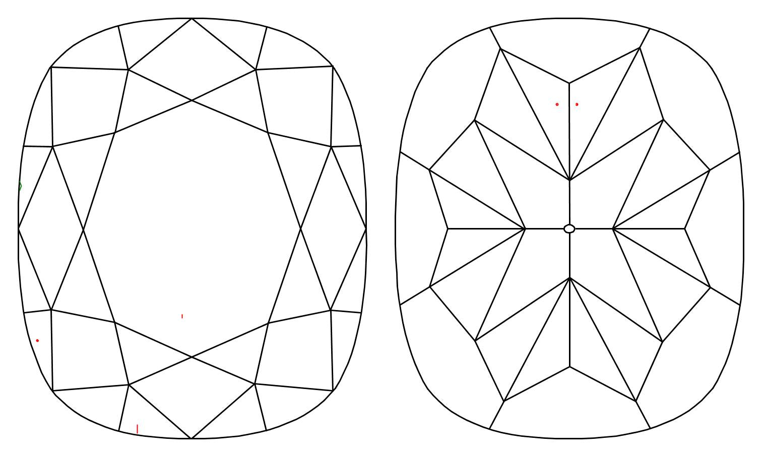 GIA 1.01 E-VVS2 Cushion Diamond