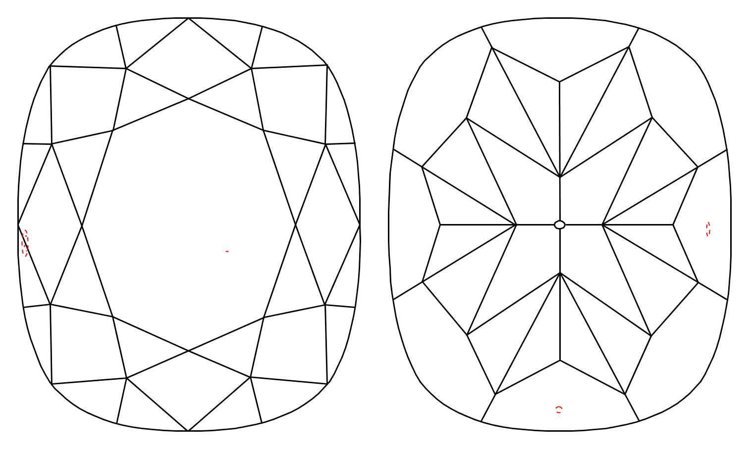 GIA 1 F-VS1 Cushion Diamond