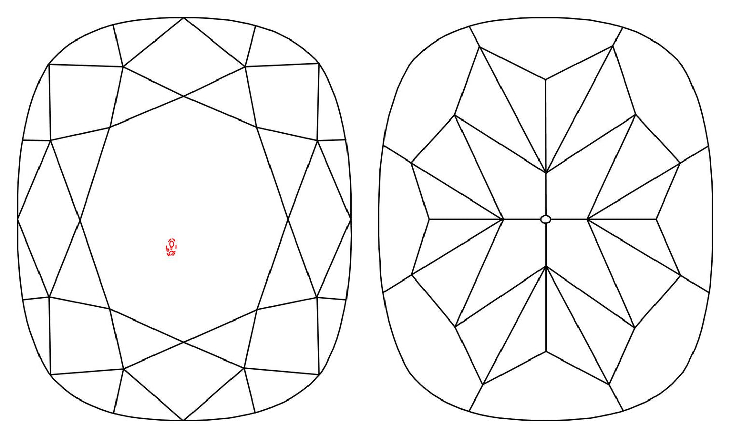 GIA 1.01 H-VS2 Cushion Diamond