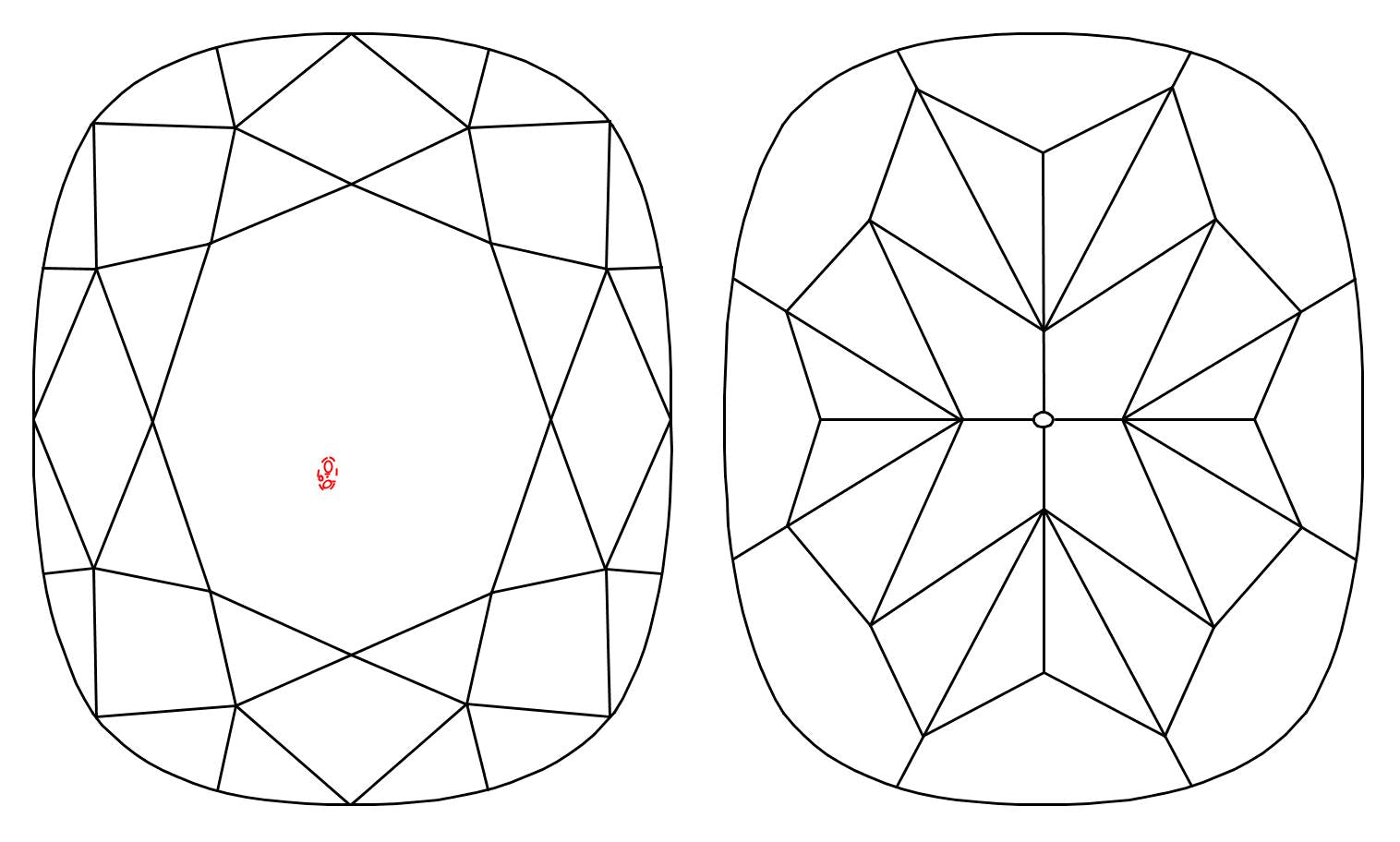 GIA 1.01 H-VS2 Cushion Diamond