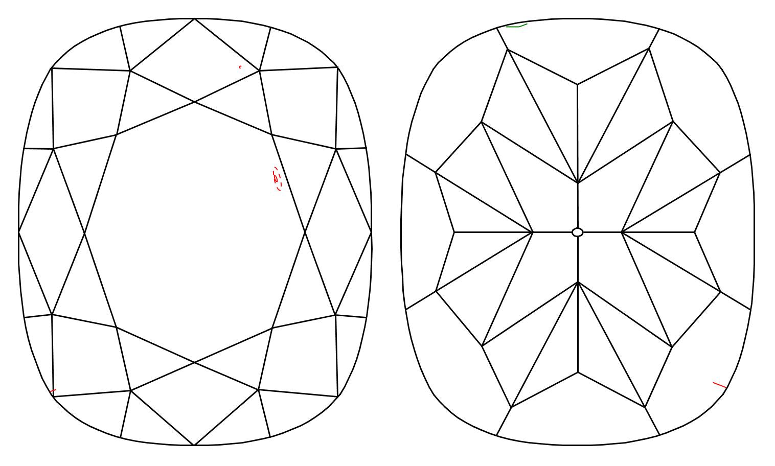 GIA 1.01 I-VS2 Cushion Diamond
