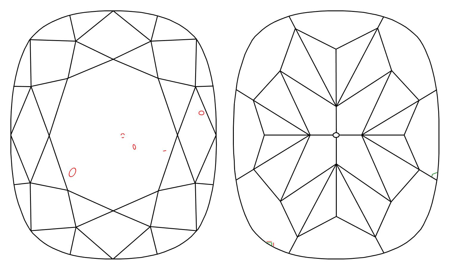 GIA 1.01 D-VS2 Cushion Diamond