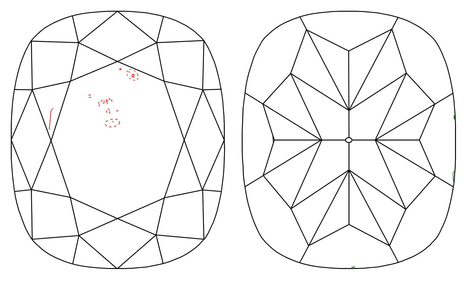 GIA 1.01 E-VS2 Cushion Diamond