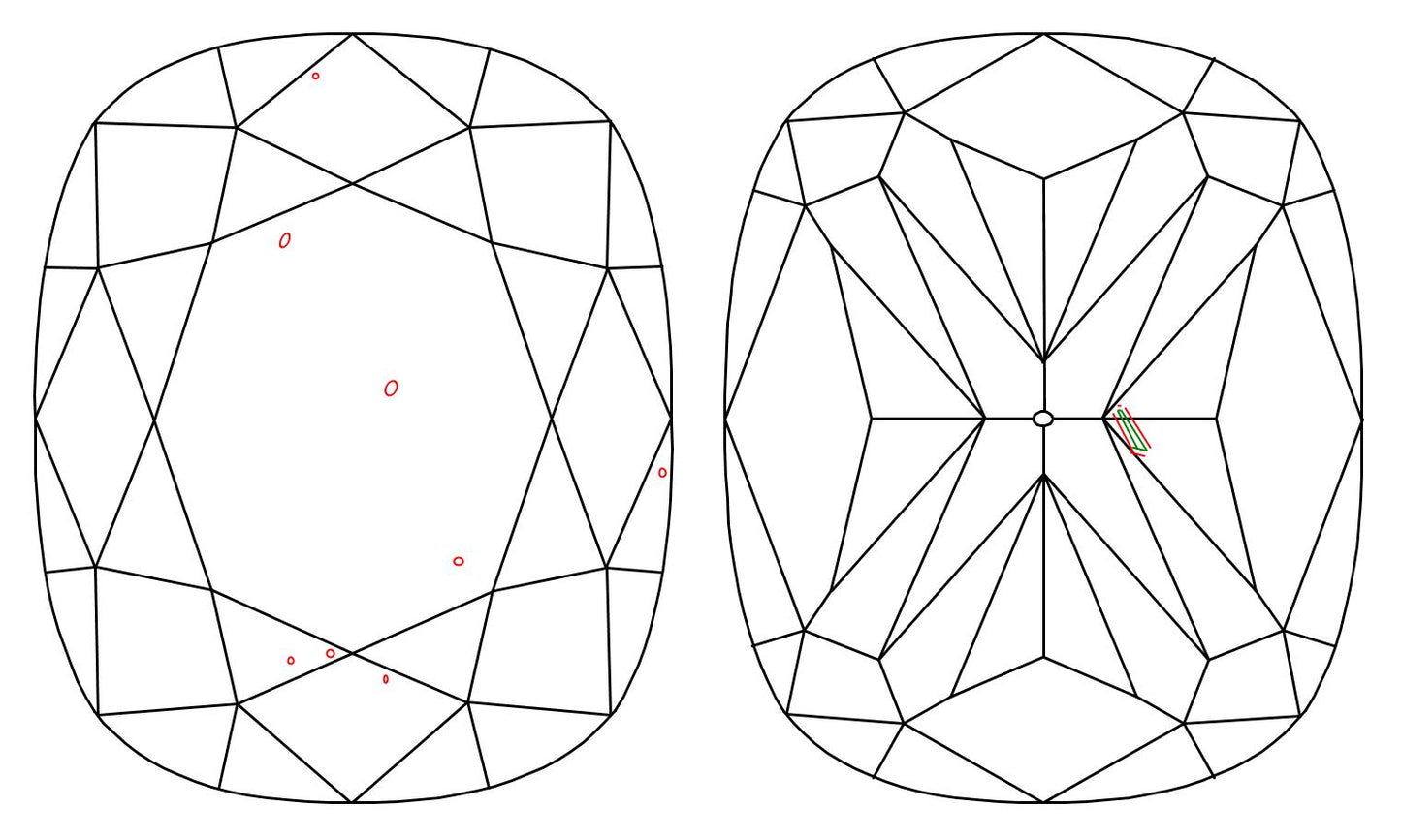 GIA 1.02 E-VS2 Cushion Diamond