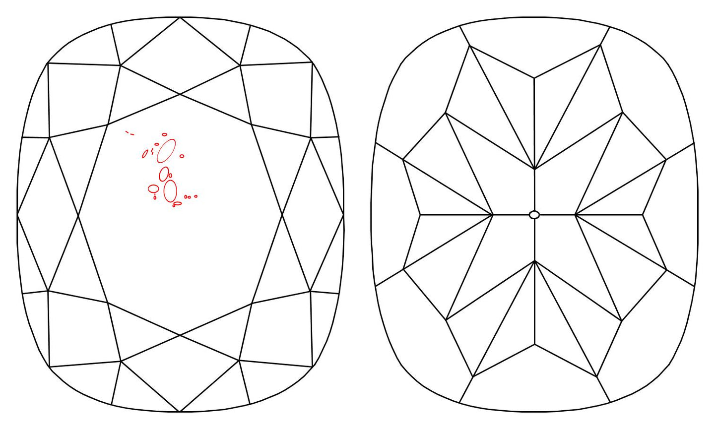 GIA 1.01 I-SI2 Cushion Diamond