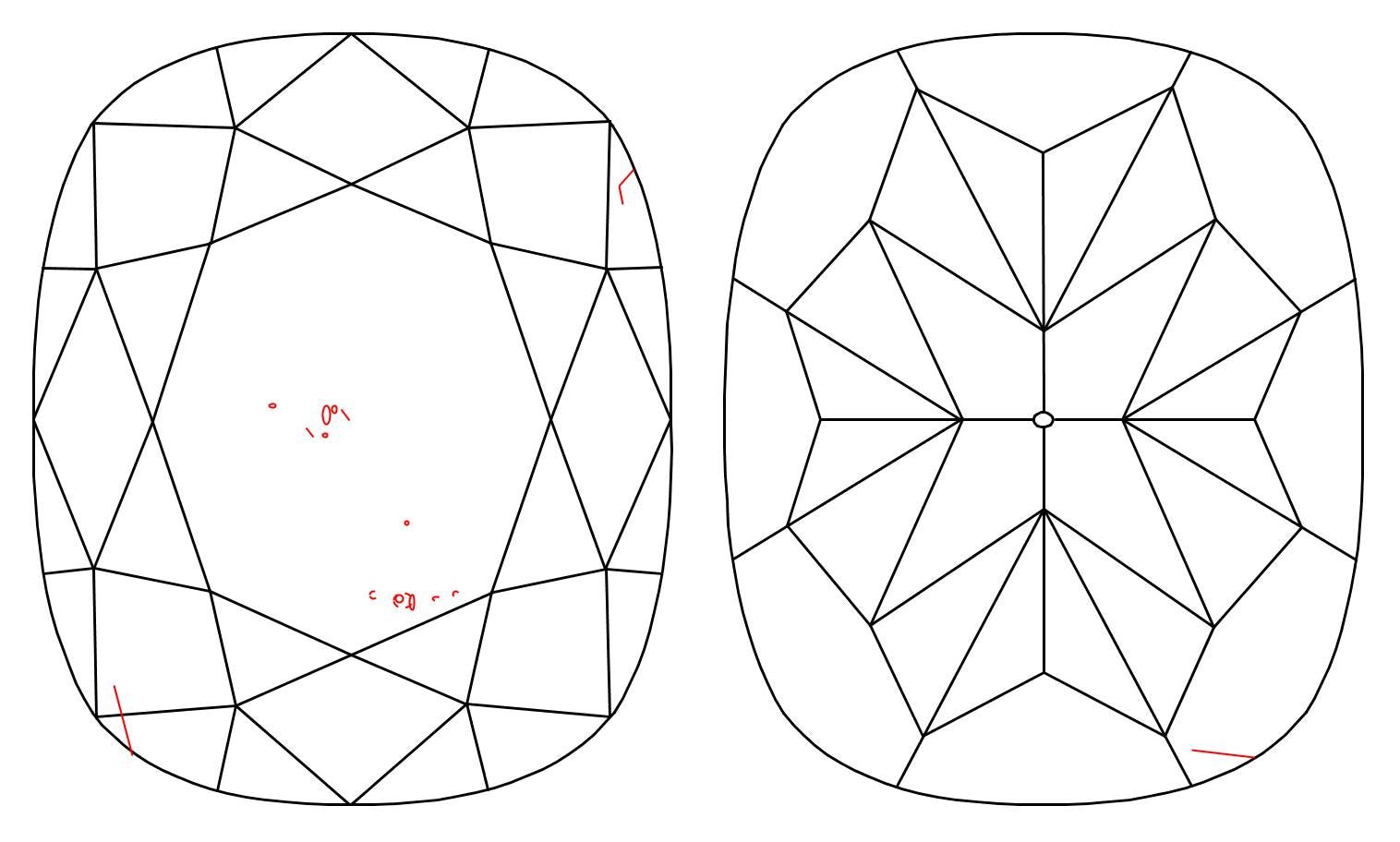 GIA 1.01 I-VS2 Cushion Diamond