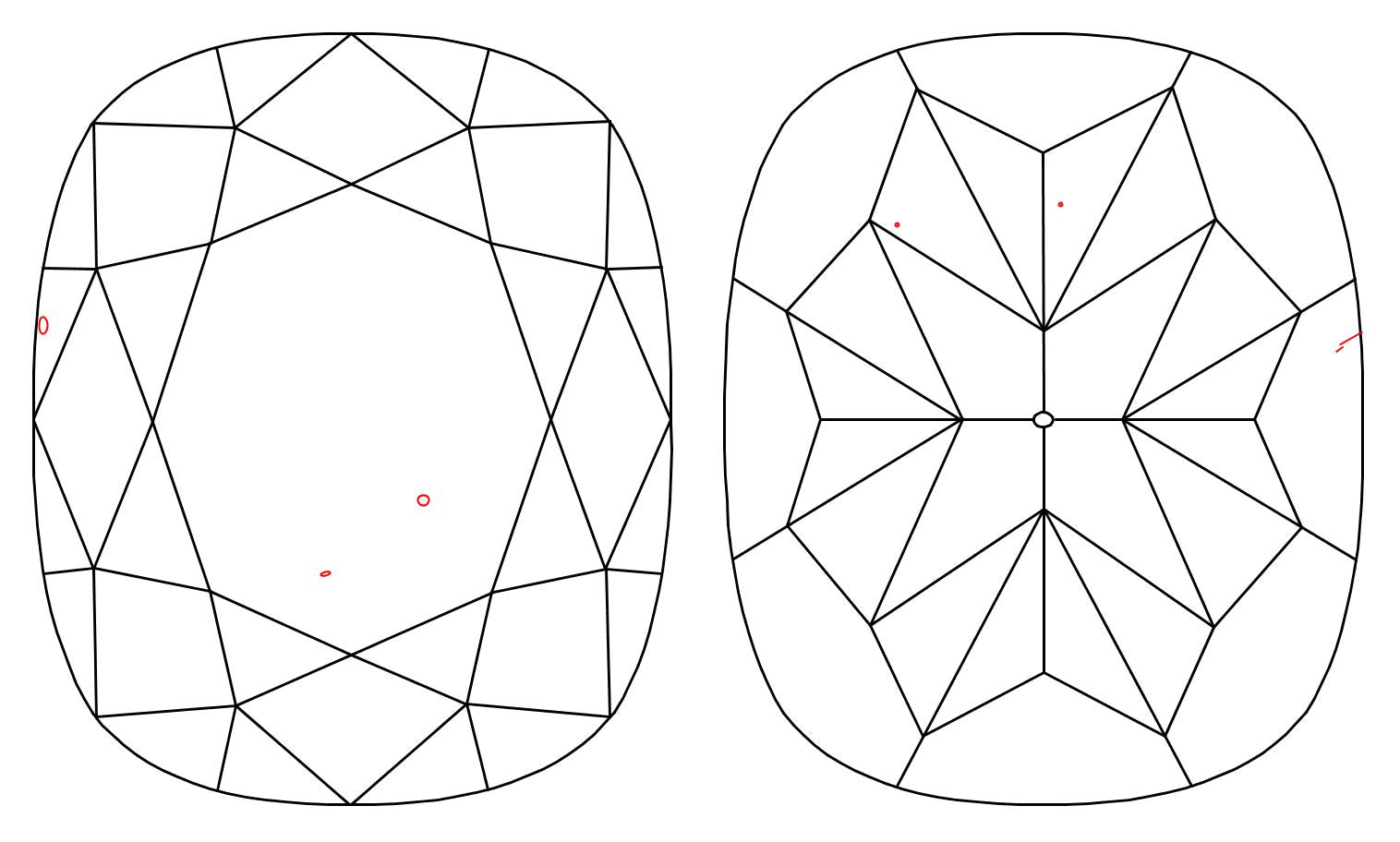 GIA 1.01 H-VS2 Cushion Diamond