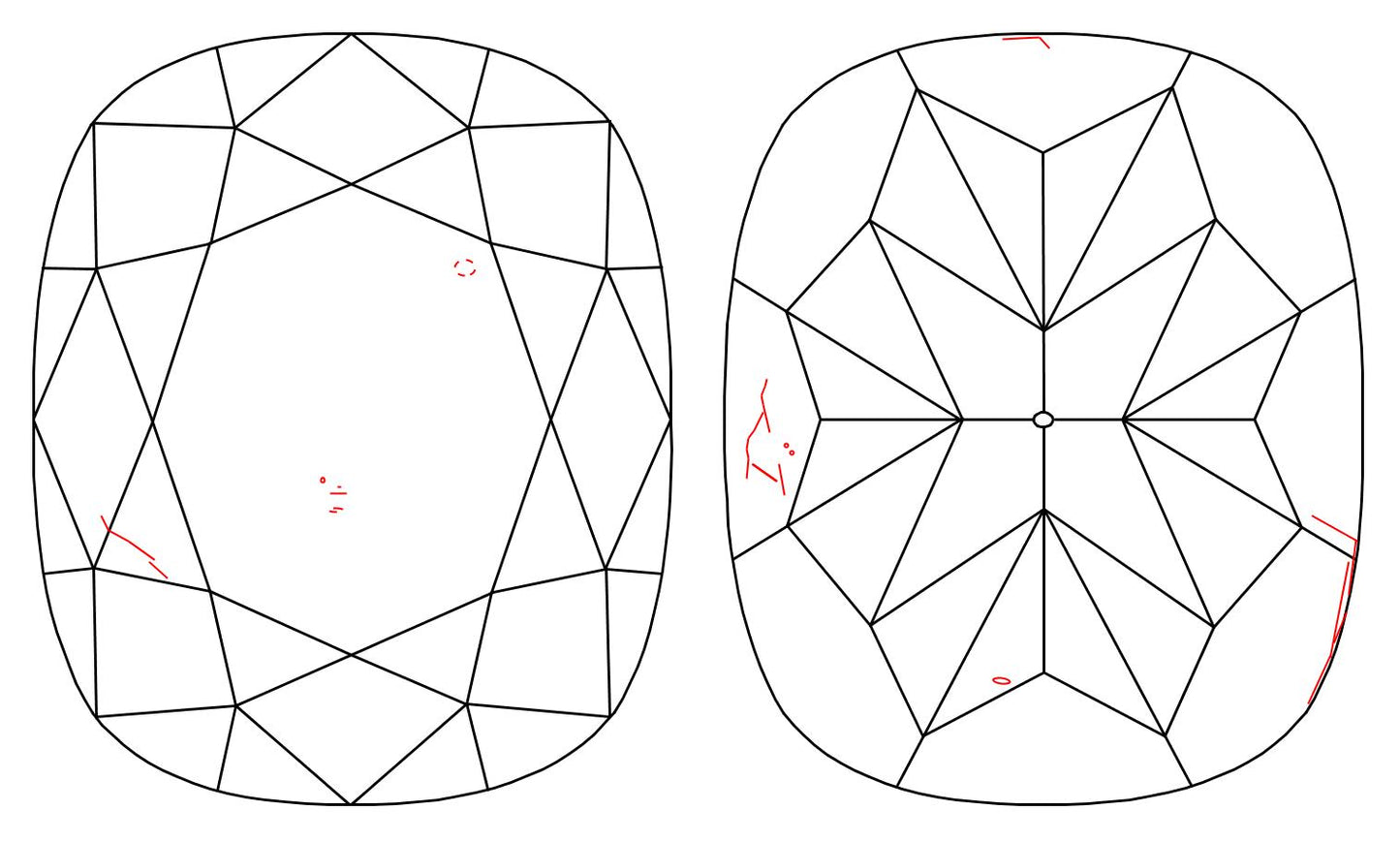GIA 1.01 L-SI1 Cushion Diamond