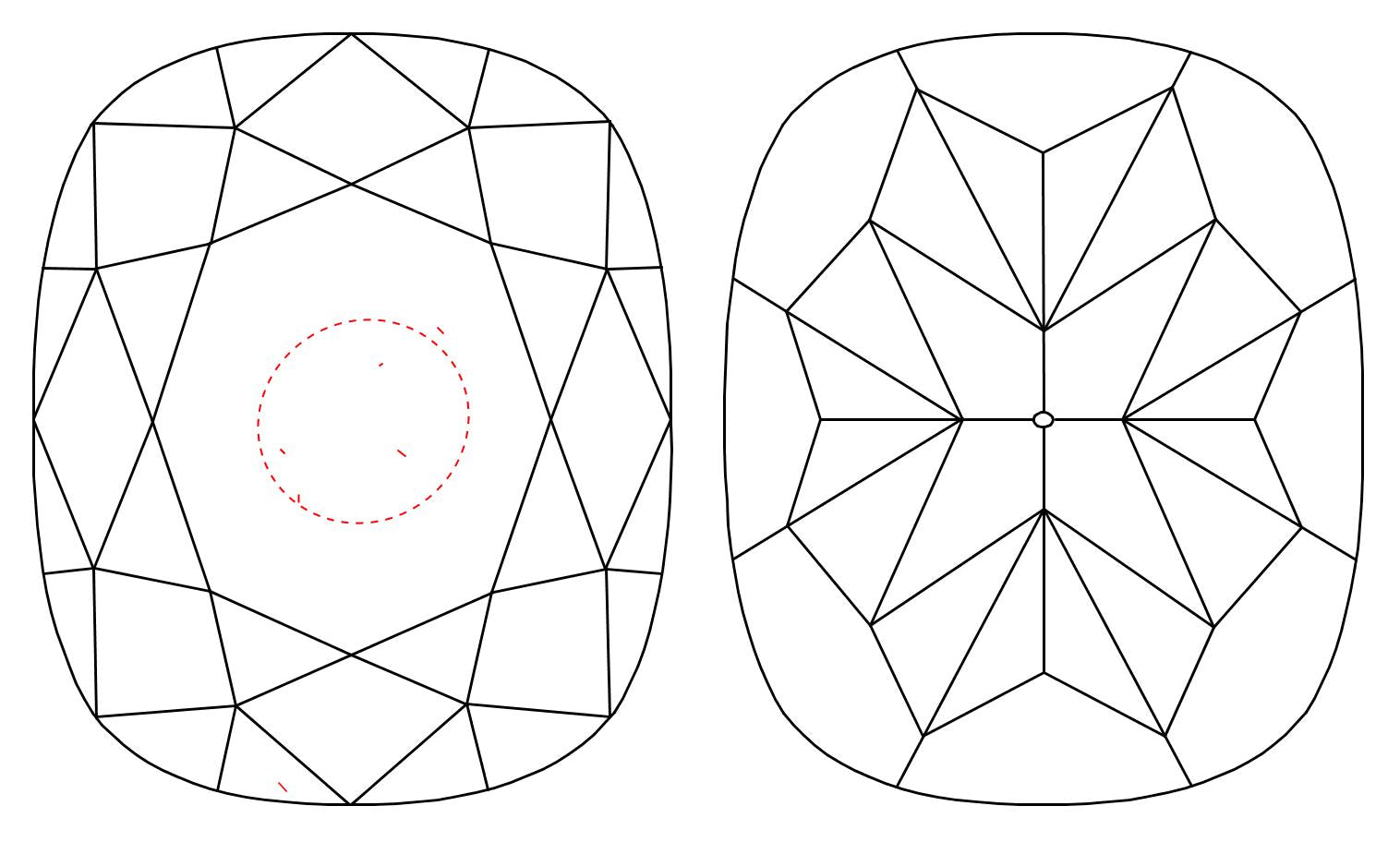 GIA 1.01 L-SI1 Cushion Diamond