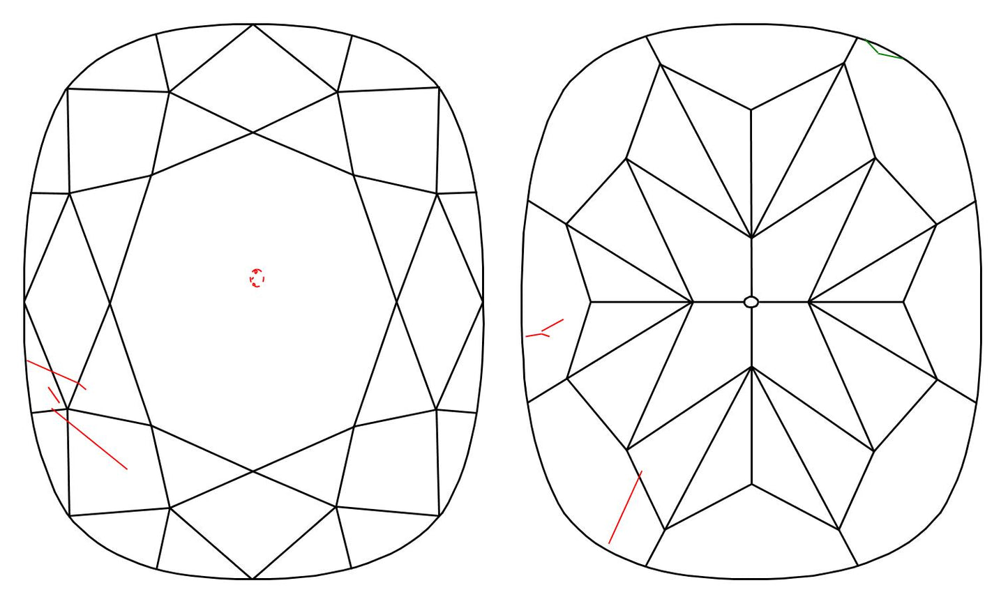 GIA 1.01 J-SI1 Cushion Diamond