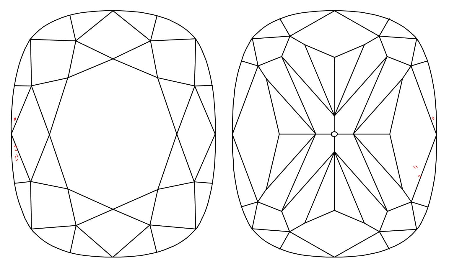 GIA 1.05 F-VVS2 Cushion Diamond