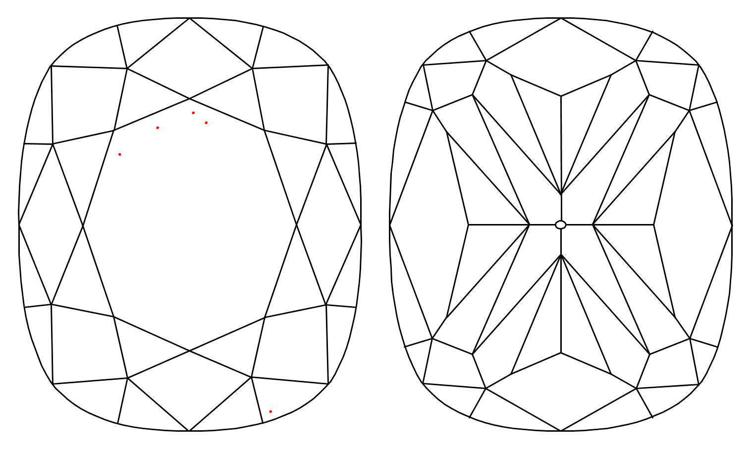GIA 1.02 E-VVS2 Cushion Diamond