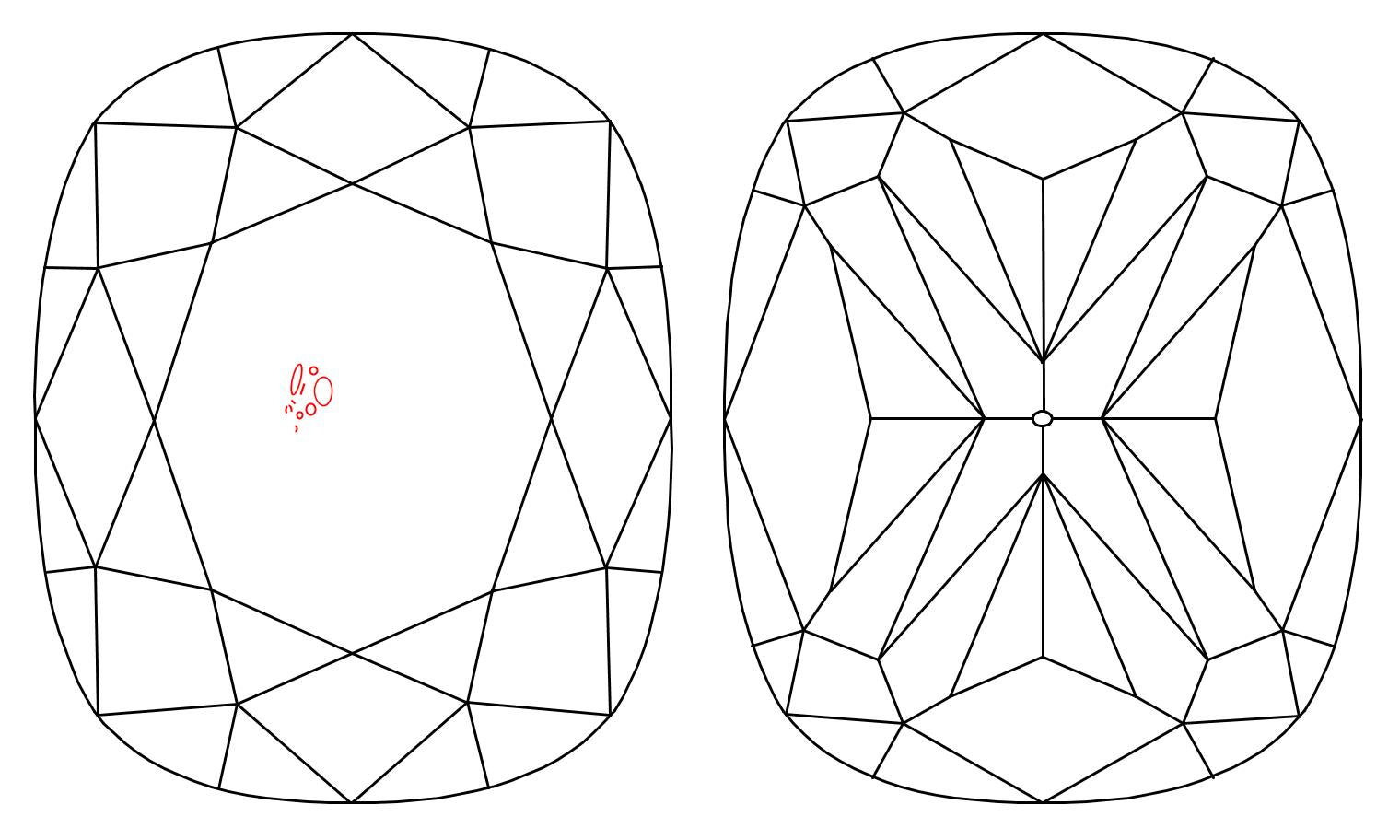 GIA 1.07 J-SI1 Cushion Diamond