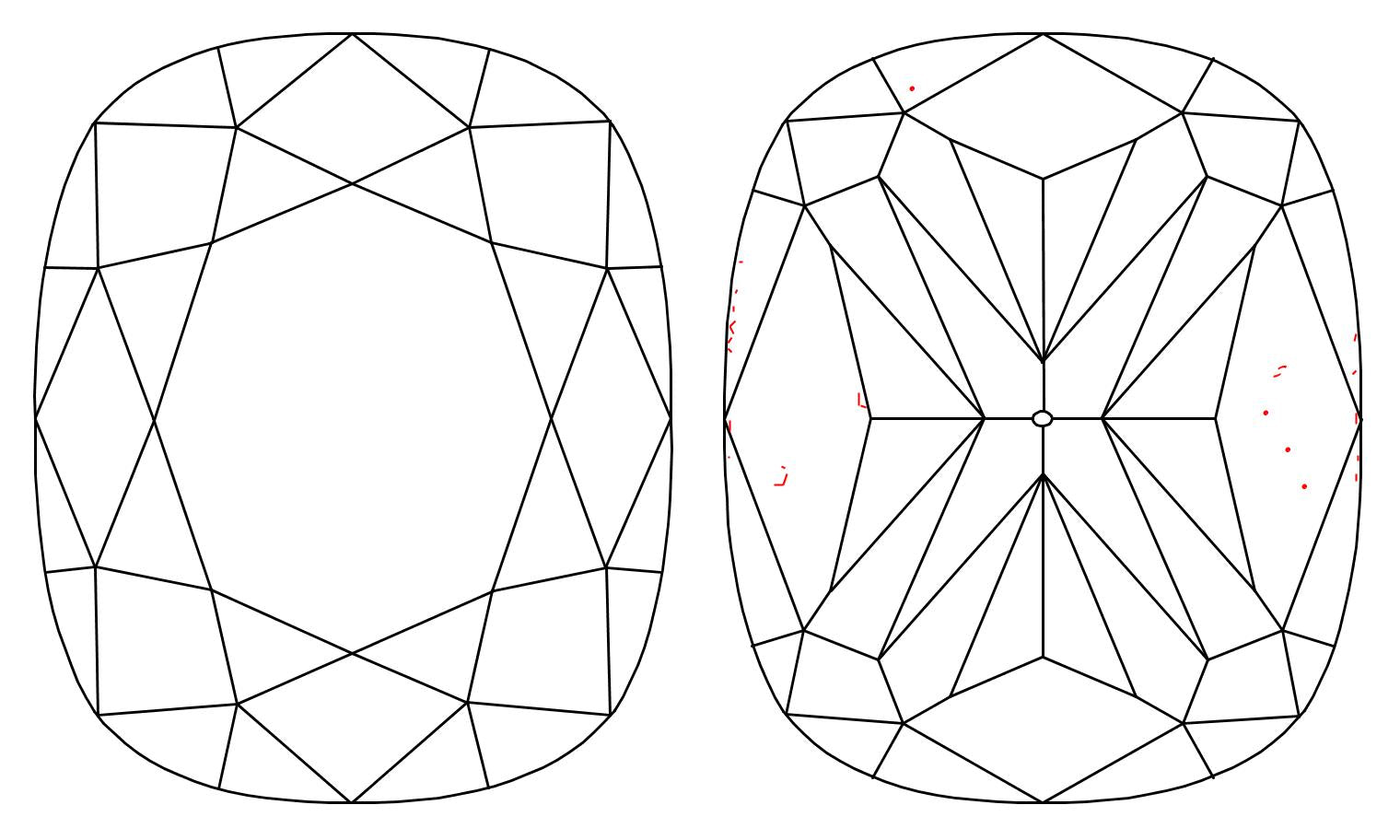 GIA 1.05 H-VVS1 Cushion Diamond