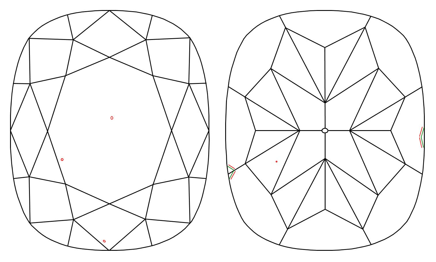 GIA 1.01 G-VS2 Cushion Diamond