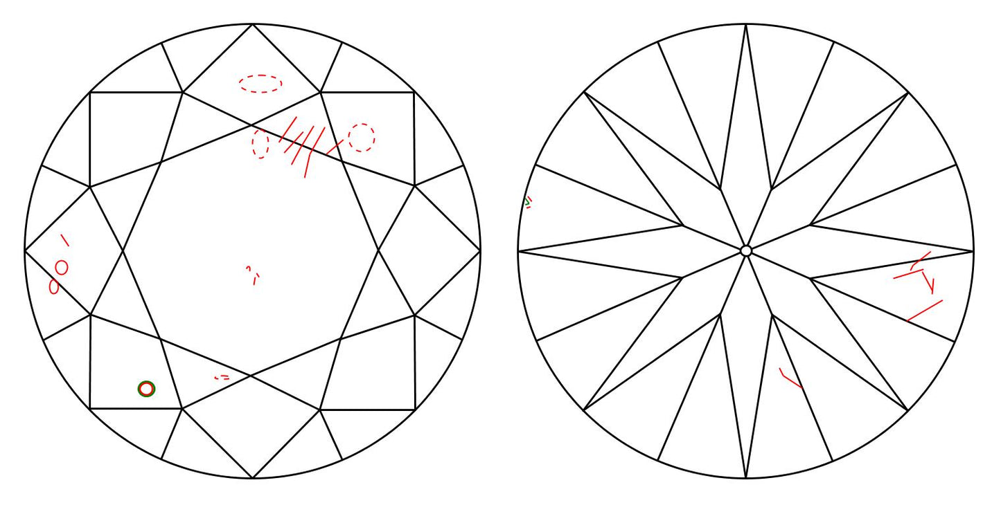 GIA 3.26 J-SI2 Round Diamond