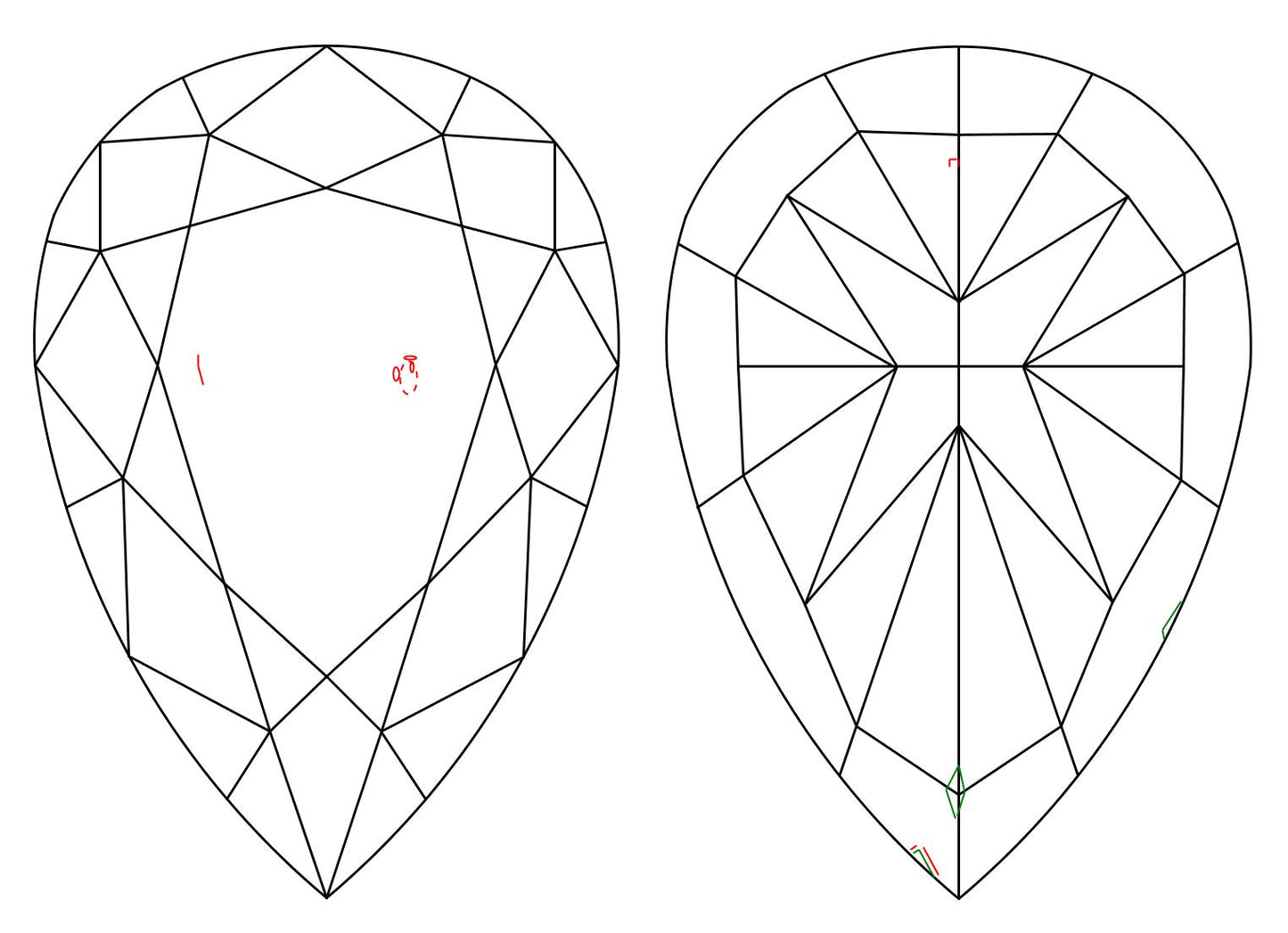 GIA 3.31 W-X-VS1 Pear Diamond
