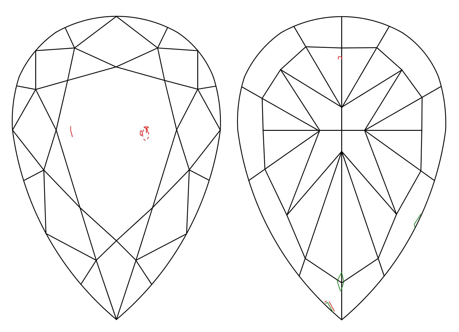 GIA 3.31 W-X-VS1 Pear Diamond