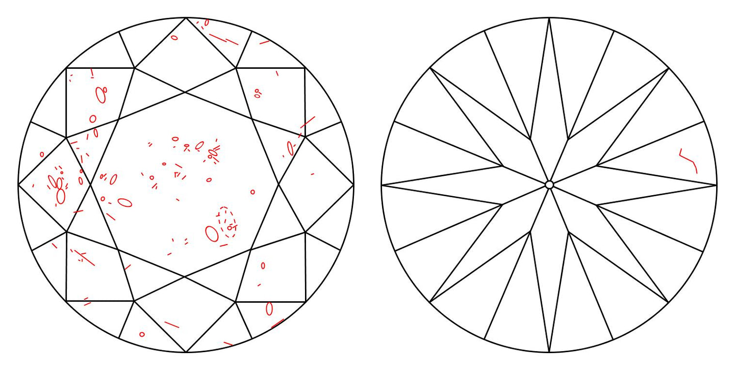 GIA 2.05 E-SI2 Round Diamond