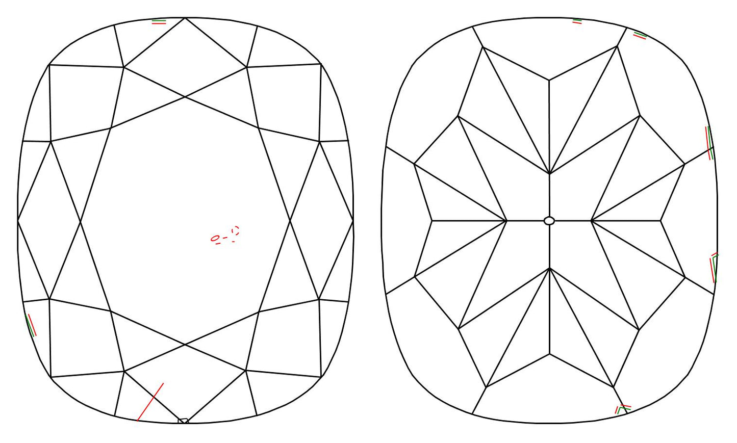 GIA 2.03 H-VS1 Cushion Diamond