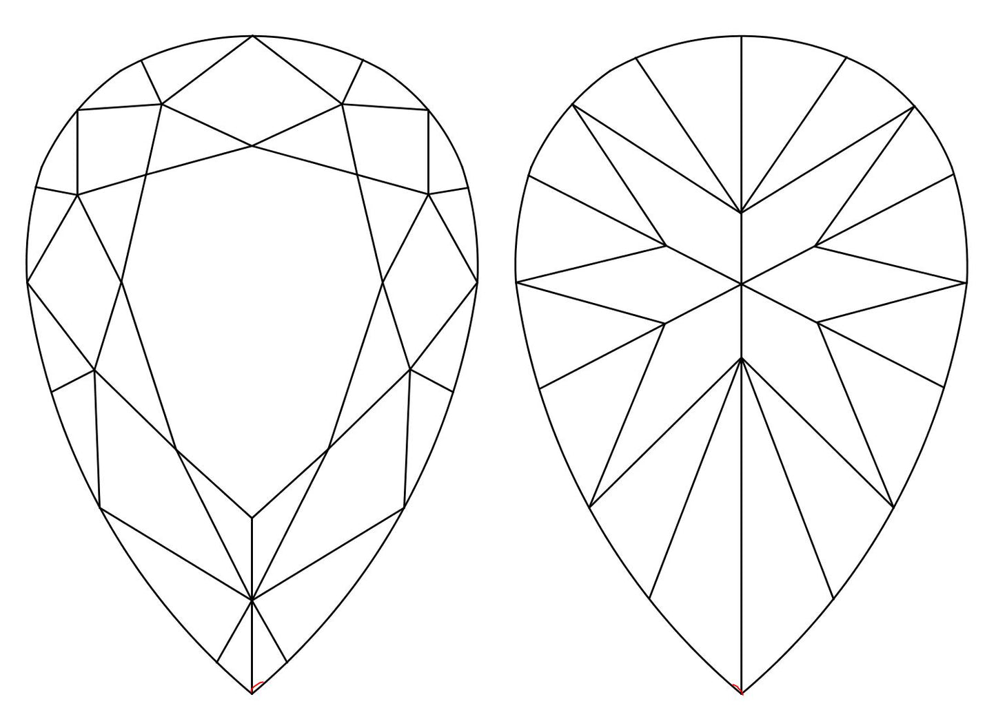GIA 2.04 D-VVS1 Pear Diamond