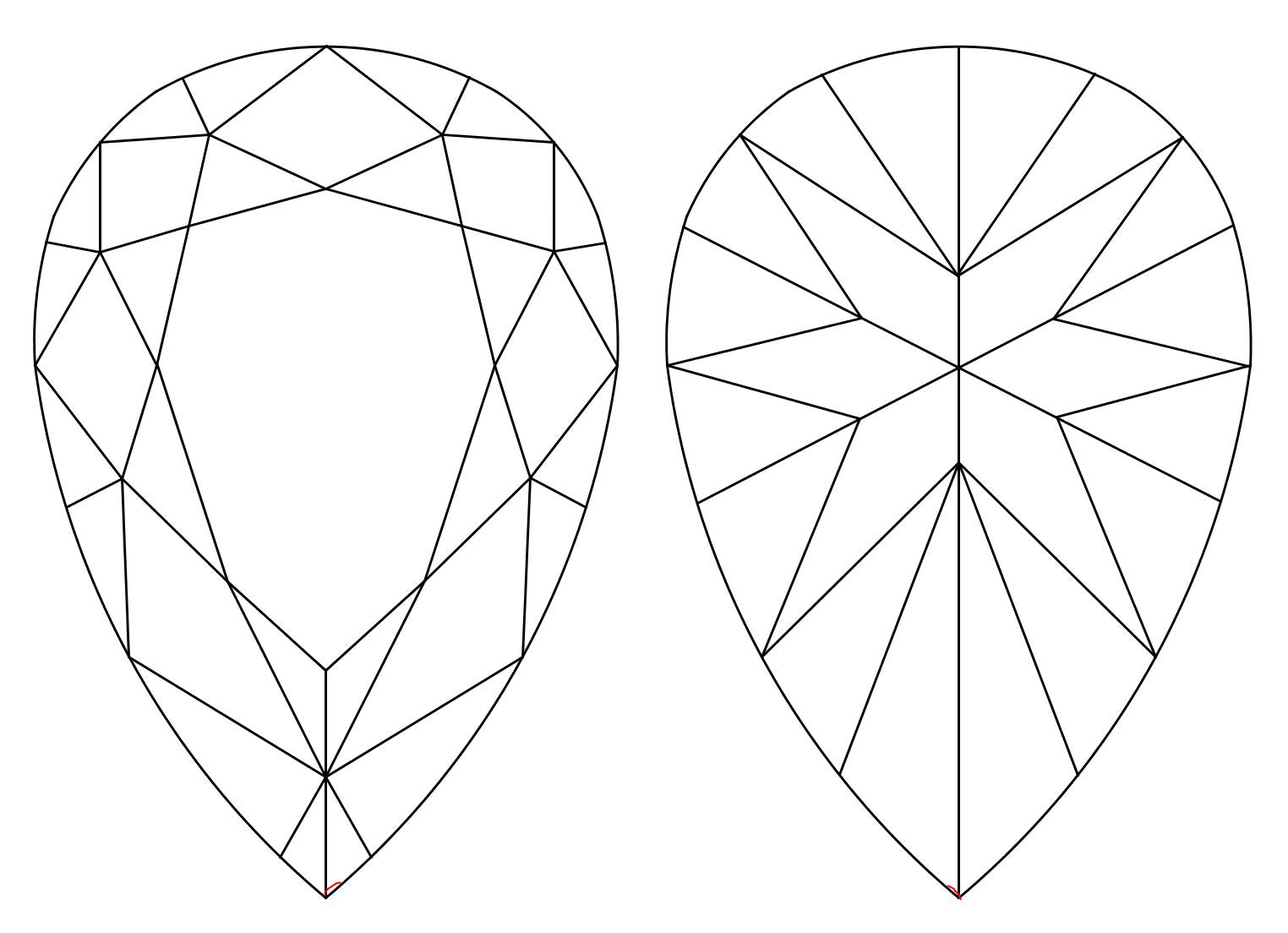 GIA 2.04 D-VVS1 Pear Diamond