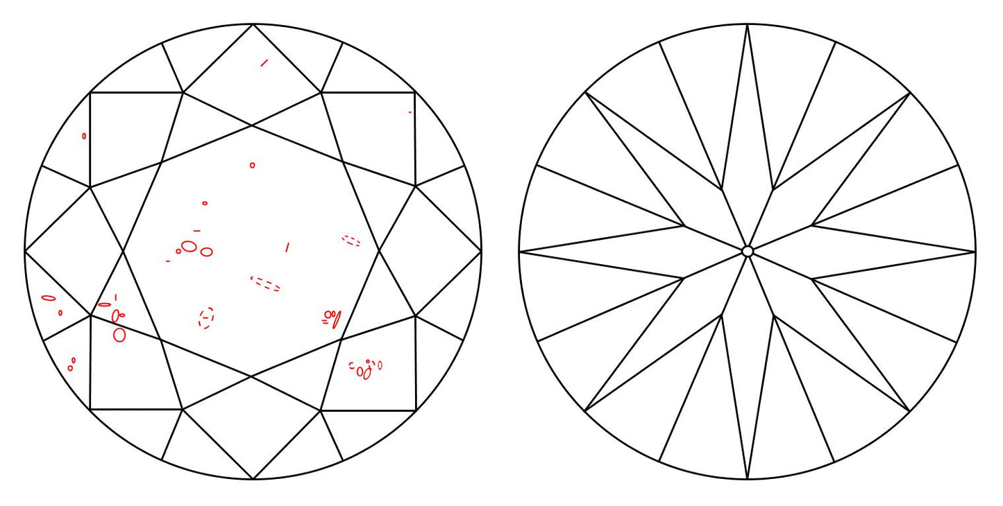 GIA 1.5 I-SI1 Round Diamond