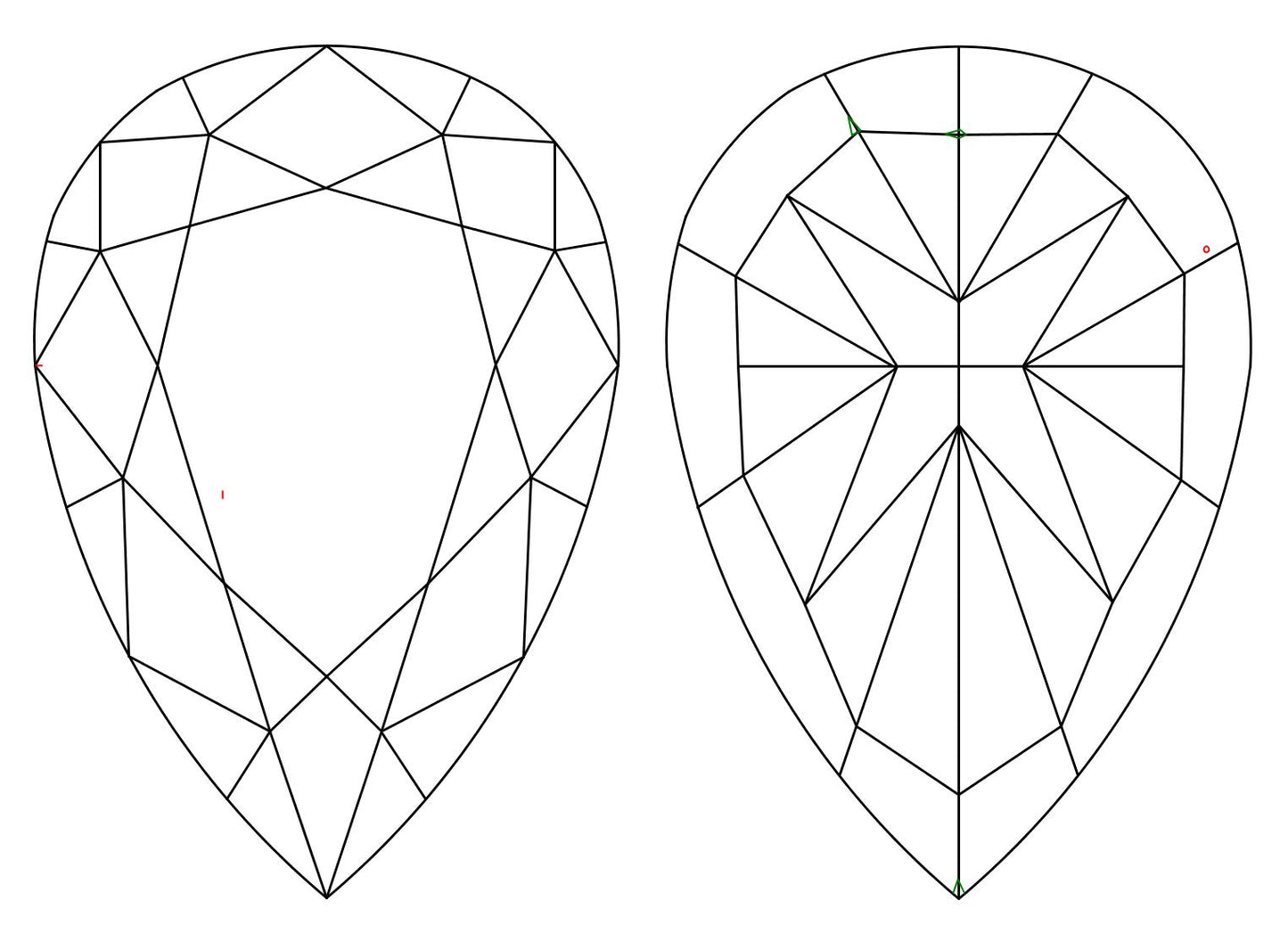 GIA 0.51 Fancy Light Yellow-VVS2 Pear Diamond