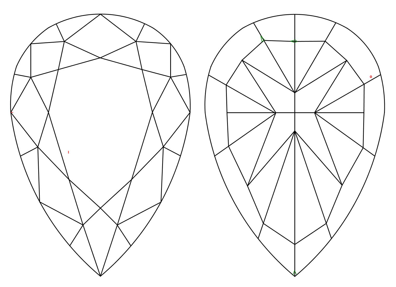 GIA 0.51 Fancy Light Yellow-VVS2 Pear Diamond