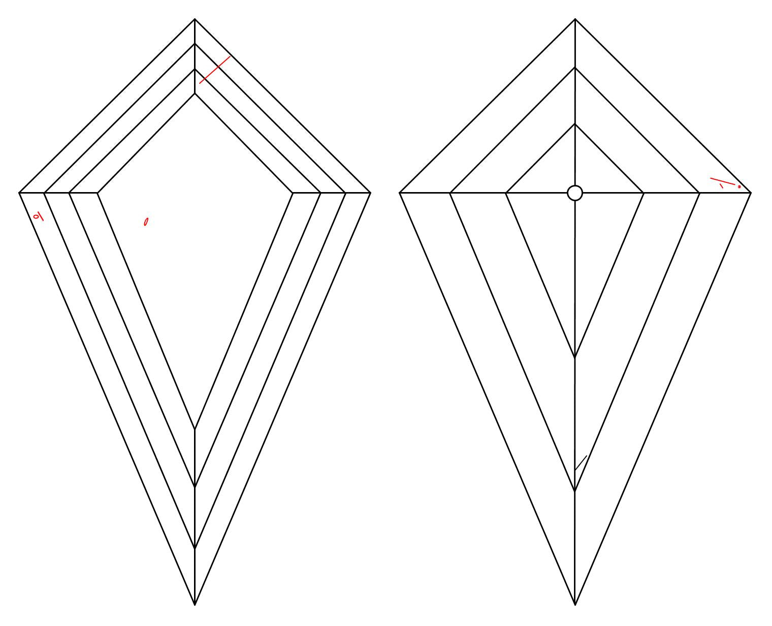 GIA 3.8 W-X-VS2 Kite Diamond