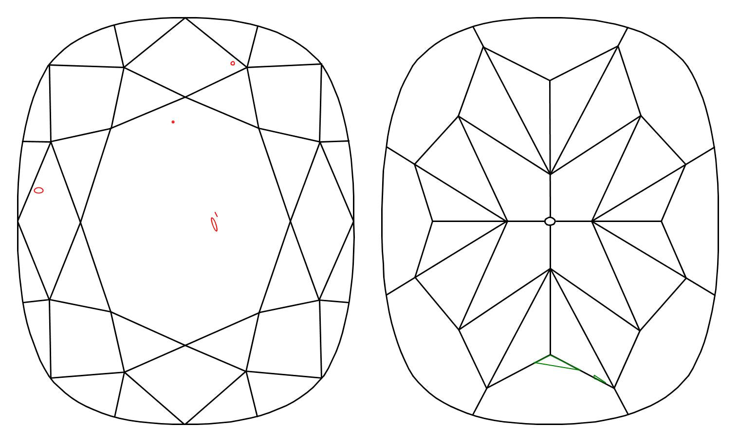 GIA 1.2 J-VS2 Cushion Diamond